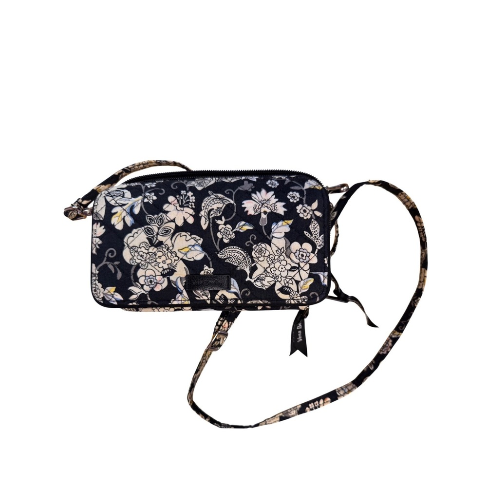 Vera Bradley All In One RFID Crossbody Wallet Clutch Phone Festival Purse NWT
